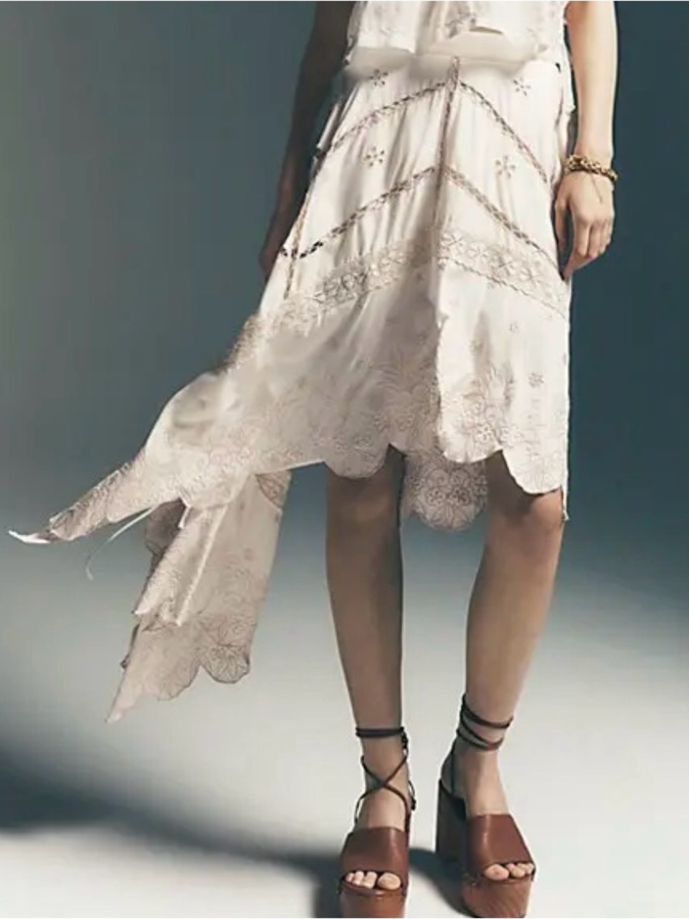 NWT Free People Bali Atlas Skirt M